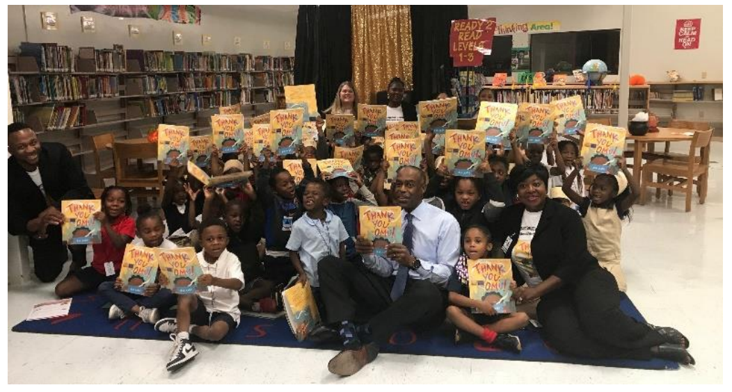 BCPS Honored as Jumpstart’s Read for the Record District of the Year 